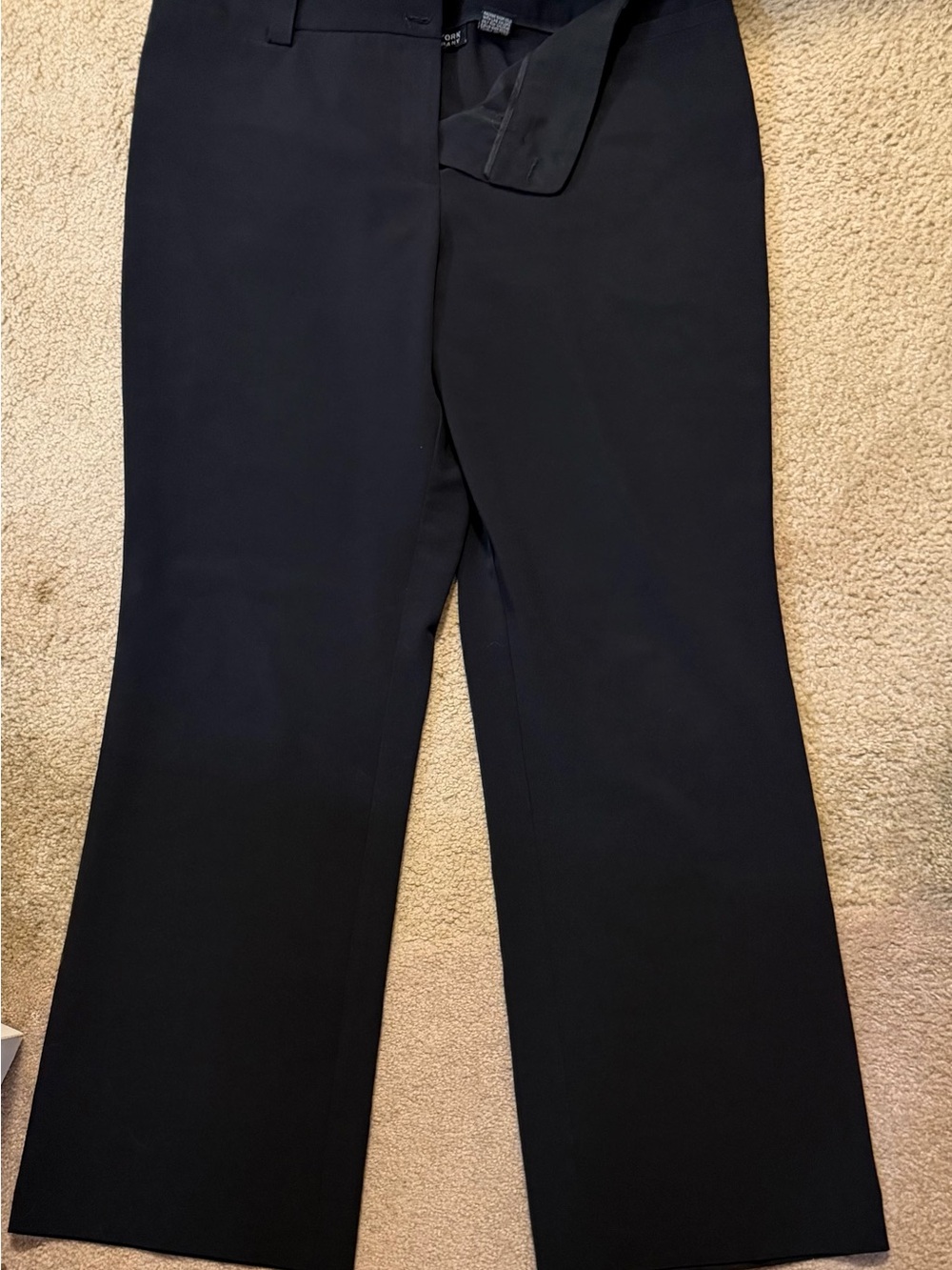 New York & Company Women’s Dress Pants - Classic Straight Fit Black Sz 12
